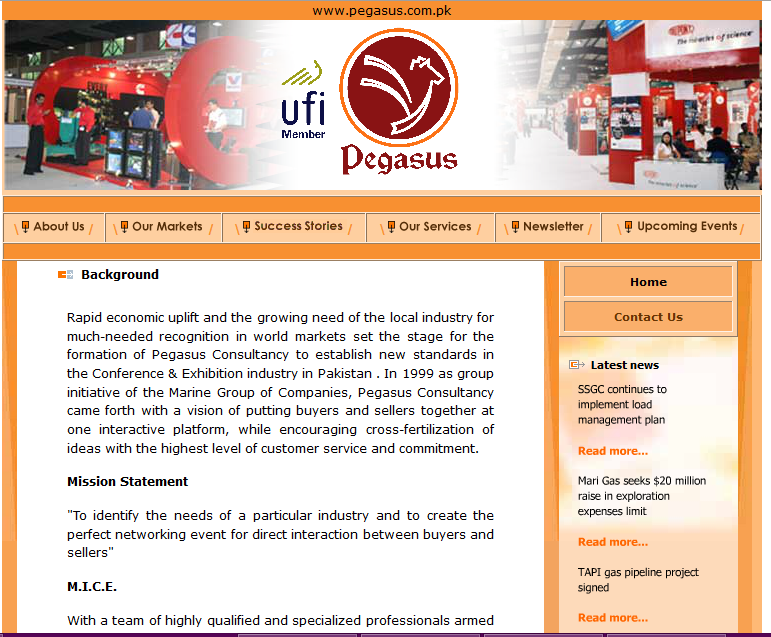 The Pegasus Consultancy Website